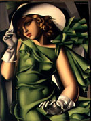 Tamara de Lempicka - Jeune fille aux gants 1930
