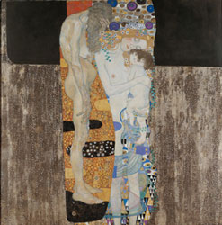 Gustav Klimt, Le tre età della donna, 1905, Roma, Galleria nazionale d’arte moderna, Italia.