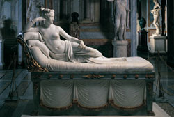 Canova, Paolina Bonaparte Borghese, Marmo, Roma, Galleria Borghese