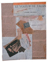 André Breton, Lettre et collage à Jacques Vaché de André Breton, Janvier 1919, 1919, tecnica mista, 21×27, collezione Sylvio Perlstein, Anversa