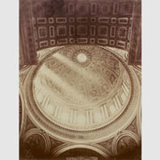 Fotografo non identificato, Interno della cupola di San Pietro, 1860 circa
