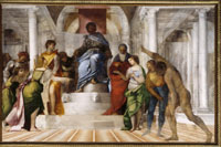 Sebastiano del Piombo - Giudizio di Salomone, 1509 - olio su tela, 211,5 x 320 - Kingston Lacy, National Trust