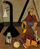 La contadina, luglio 1922 - primavera 1923, Olio su tela, cm 81 x 65,5, Parigi, Centre Georges Pompidou, Musée national d’art moderne