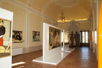 Salone di Palazzo Felici di Cagli (PU) - Mostra 