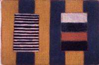 Sean Scully/Macro Future, In memory of Robin Walker,1991, Pastel on paper, 101×152 cm, Copyright: Sean Scully