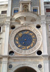 Torre dell'Orologio, particolare del Quadrante sud Venezia, Piazza San Marco