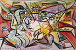 La corrida, 1934, Olio su tela, 27 x 40,9 cm, The University of Michigan Museum of Art, dono The Carey Walker Foundation, 1994/1.70, © Succession Picasso 2008