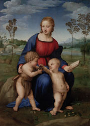 Raffaello, Madonna del cardellino (dopo il restauro)