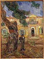 Vincent Van Gogh - Hopital  Saint Remy de Provence, 1889 