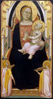 Bernardo Daddi, Madonna col Bambino - Polittico del Carmine