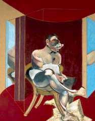 Francis Bacon, Study of George Dyer, 1969, Olio su tela, 198 x 147,5 cm, Collezione privata, Roma