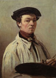 Jean Baptiste Camille Corot, Autoritratto, Firenze, Galleria degli Uffizi