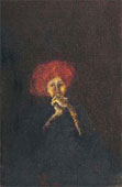 Ida, 1986, olio su tela, 41 x 27 cm, Collezione Privata, © Zoran Antonio Music - by SIAE, 2009