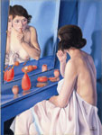 Cagnaccio di San Pietro: Allo Specchio – 1927 Olio su tavola 80 x 59,5 cm. Fondazione Cariverona