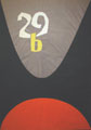 Carlo Scarpa, bozzetto preparatorio per il manifesto della 29a Biennale internazionale d’arte di Venezia, 1958 [foto: La Biennale di Venezia - Archivio Storico delle Arti Contemporanee]
