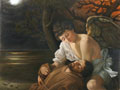 Antonio Nunziante da Caravaggio, 2010 olio su tela, cm 150 x 200 collezione privata