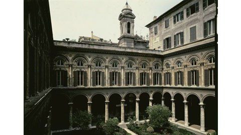 Roma, Palazzo Doria Pamphilj - Il cortile