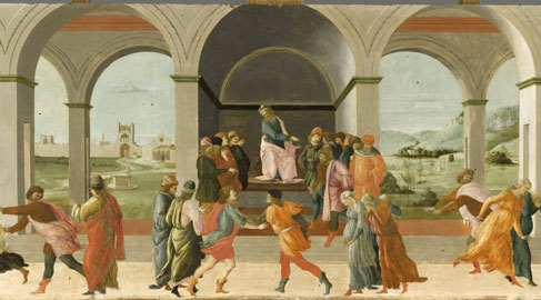Filippino Lippi, Storia di Virginia, 1470-1480 circa, Parigi, Musée du Louvre - Département des Peintures, Credit : © RMN / Stéphane Maréchalle / distr. Alinari