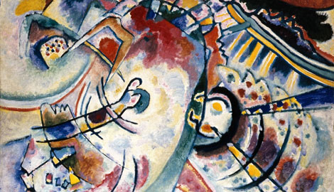 Kandinsky, W., The Abstract, October 191, Oil on canvas, 50x60