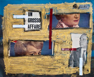 Elisa Abela, Un grosso affare, 2012, collage