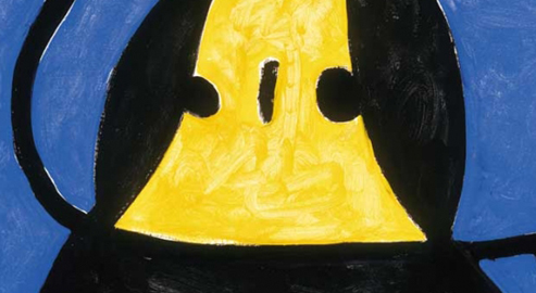 Opera di Miró, particolare