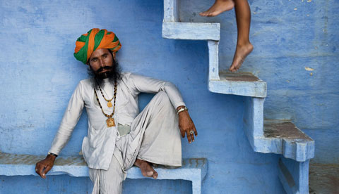 Foto di Steve McCurry, Jodhpur, Rajasthan, India, 2005.
