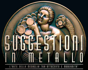 Logo mostra Suggestioni in metallo