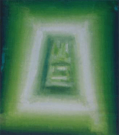 Michele De Luca, Ordine della apparenze – D’intorno, 2010, acrilico su tela, cm. 220 x 180