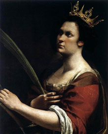 La Santa Caterina di Artemisia Gentileschi