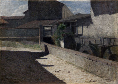 Pellizza da Volpedo, Vecchio Mulino a Volpedo, 1903