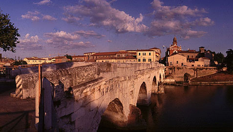 Rimini monumentale, ponte di Tiberio