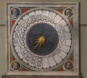 Duomo di Firenze, Paolo Uccello, Orologio, foto Antonio Quattrone, courtesy Opera di Santa Maria del Fiore