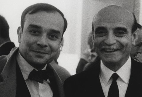 Yves Klein e Lucio Fontana