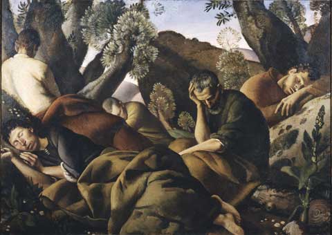 Felice Carena, Gli Apostoli, 1926, olio su tela - Firenze, Galleria d’arte moderna di Palazzo Pitti