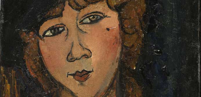 Amedeo Modigliani (Livorno, 1884 – Parigi, 1920), Lolotte, 1917, olio su tela, cm 55 x 35, Centre Pompidou, Parigi, © Centre Pompidou, MNAM-CCI/ Bertrand Prévost / Dist. RMN-GP