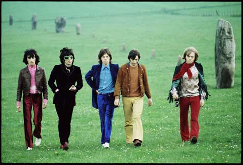 Rolling Stones, Avebury Hill 1968 © David Bailey