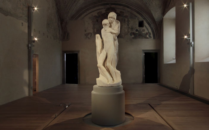 Pietà Rondanini di Michelangelo - Foto di Roberto Mascaroni