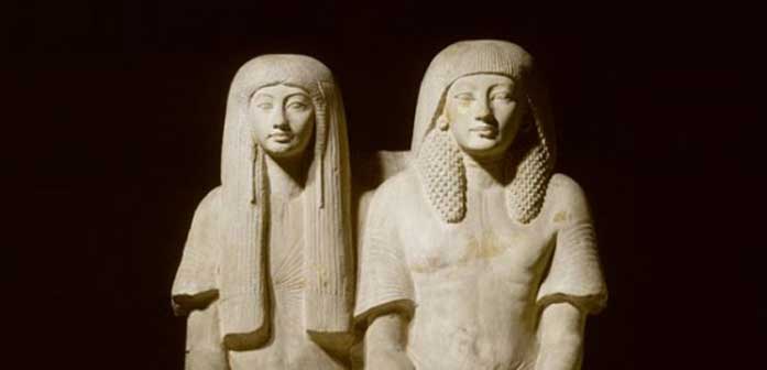 Egitto - Le statue Maya e Meryt