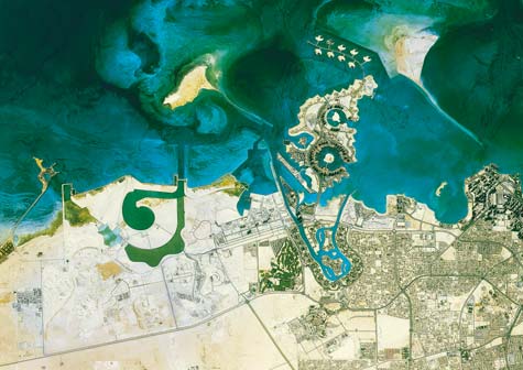 Doha Qatar ©Astrium Services - La Terra vista dallo spazio