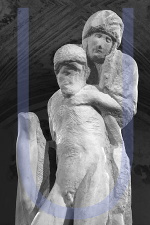 Mario Cresci - In aliam figuram mutare - Interazioni con la Pietà Rondanini di Michelangelo