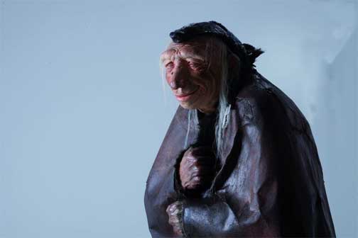 Uomo di Neandertal, Modello di Lorenzo Possenti © Photo Alberto Novelli. Mostra Homo sapiens