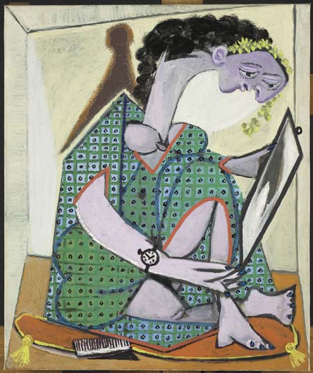 Pablo Picasso, Femme à la montre, 30 avril 1936, Juan-les-Pins, Huile sur toile, 65x54,2 cm, Musée national Picasso - Paris,© Succession Picasso by SIAE 2016