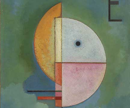 Vasily Kandinsky Verso l'alto (Emperor), Collezione Peggy Guggenheim-Doppio Senso. Percorsi Tattili