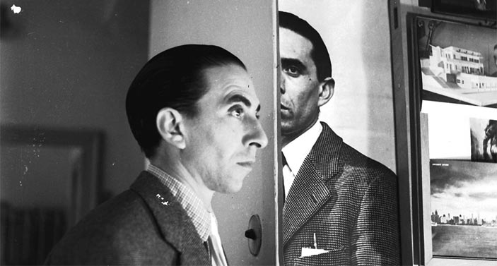 Duplice ritratto di Ico Parisi, Cernobbio, 1953