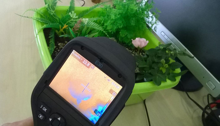 Cyberplant termocamera giardino vero finto - Offerta educativa 2017 di Technotown