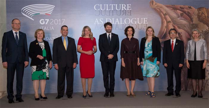 G7 Cultura - Foto di gruppo