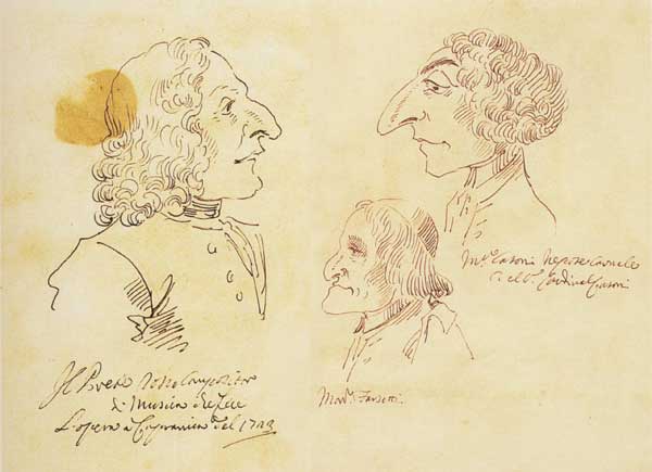 P L GHEZZI, VIVALDI, FARSETTI, CASONI - Bando per 5 borse di alti studi sul tema del ritratto in epoca barocca