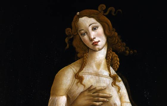 Venere di Botticelli, 1490 circa, Musei Reali Torino