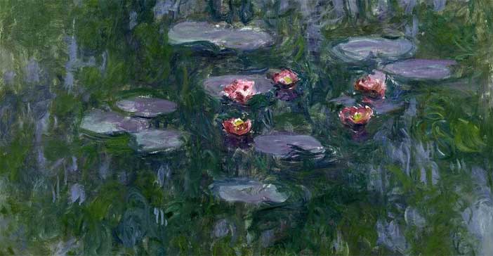 Claude Monet (1840-1926) Ninfee, 1916-1919 Olio su tela, 130x152 cm Parigi, Musée Marmottan Monet © Musée Marmottan Monet, paris c Bridgeman-Giraudon / presse