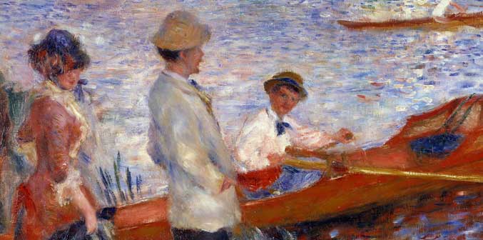 Monet experience and the Impressionists, SCENA LA SENNA E LA  VAL D'OISE LATERALE DX175